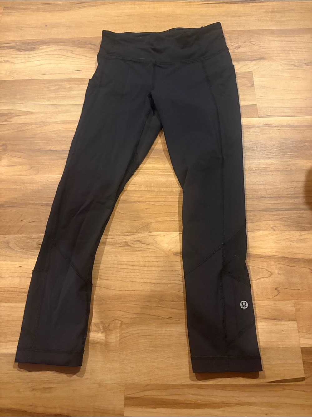Lululemon Black Kids Performance Leggings - Athletic Stretch